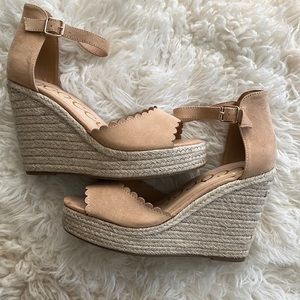 Vici Espadrille Wedges NWTS